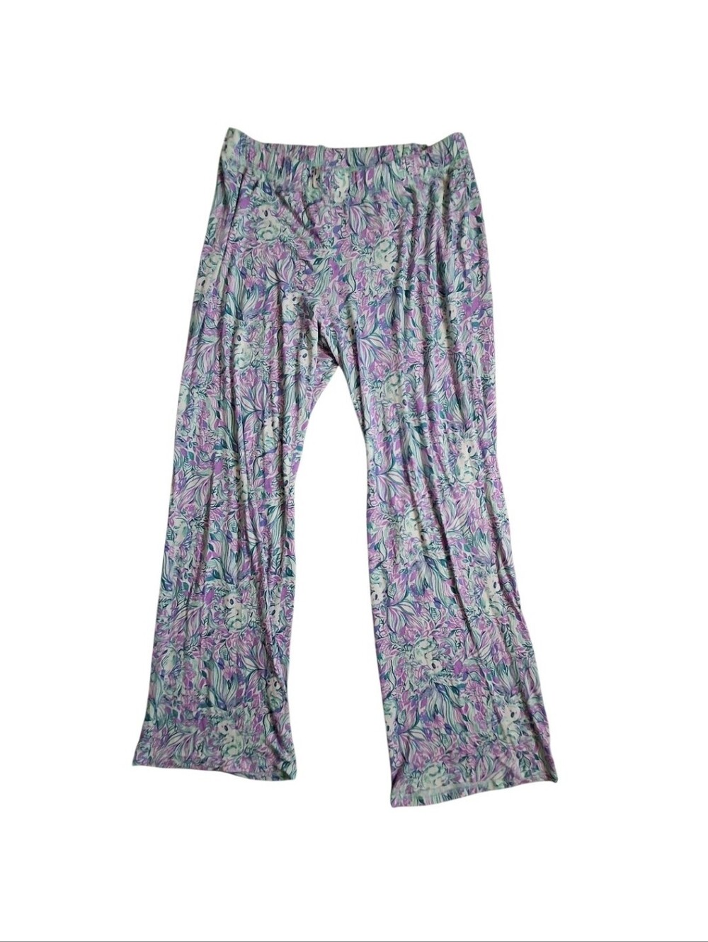Lilly Pulitzer Women's Sleep Pajama Pants Size Medium Colorful Bright Vacation